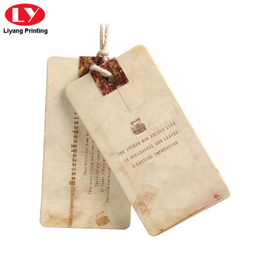 High Quality Jeans Paper Hang Tag