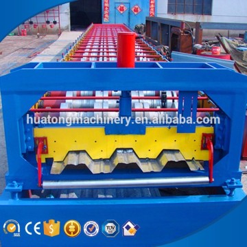 Good price customized length floor decking cold roll forming machine