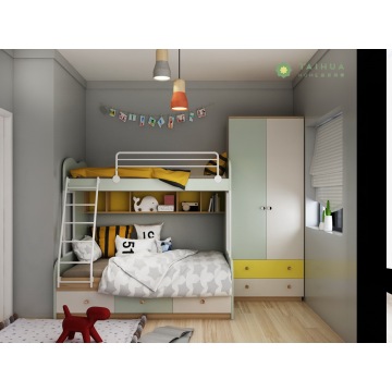 Customized Kids' Bedroom with Bunk Bed
