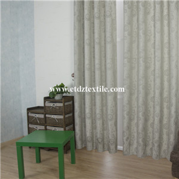 High Grade of Polyester Jacquard Curtain Fabric