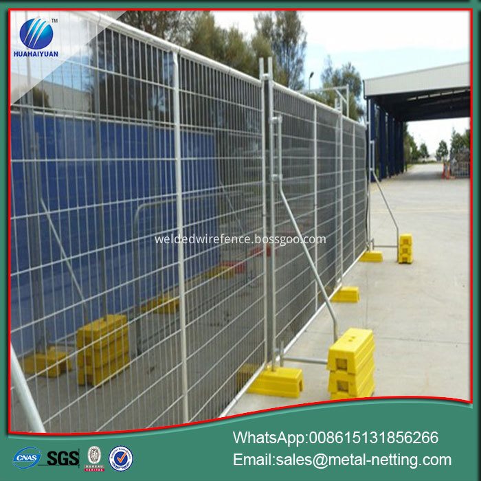 temporary welded wire fence