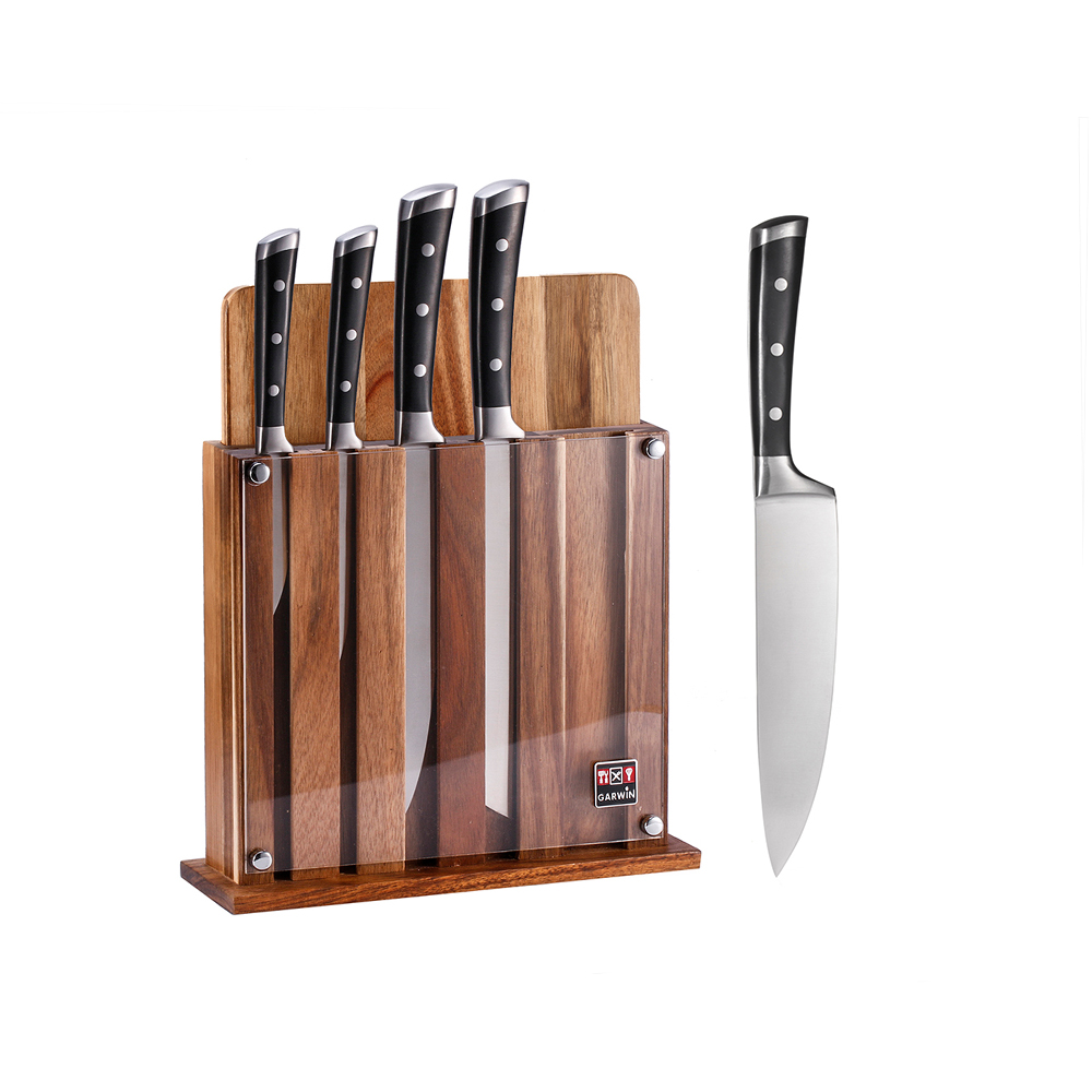 Kitchen Knife Set with Block