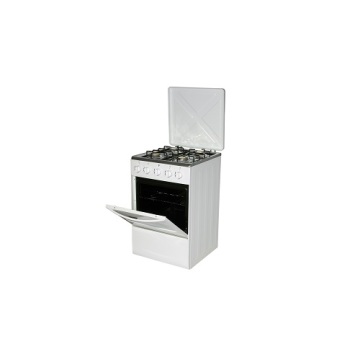 White Painting Free Standing Gas Oven