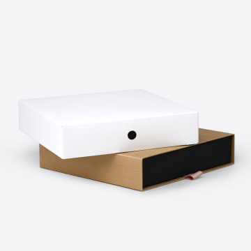 Black Cardboard Paper Drawer Box for Wholesale