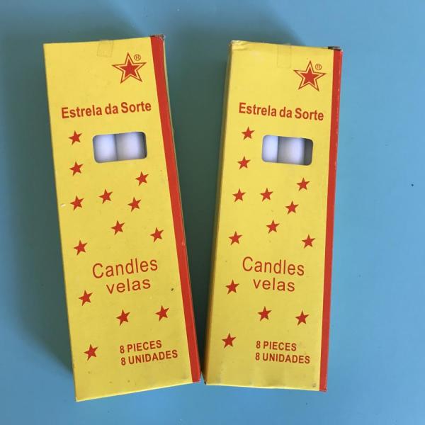 west africa selling bright holy candle bougies