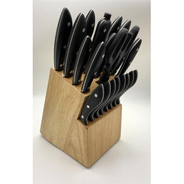 22pcs stainless steel bakelite handle knife set