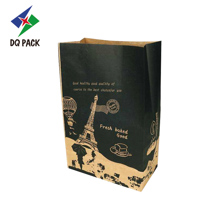 Kraft Paper Bag Plastic Paper Bag Fresh Baked Good