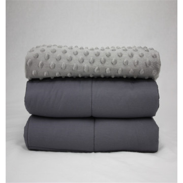 2018 New  Minky Dot  Weighted Blanket