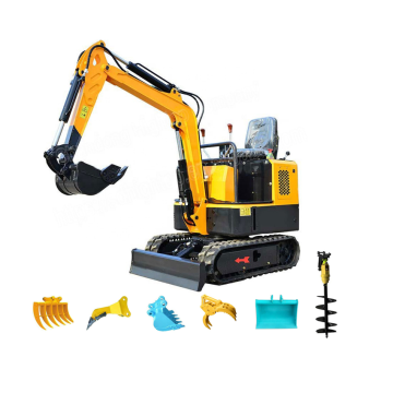 High performance mini excavator for agricultural machinery