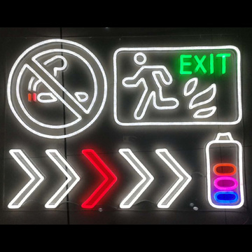 DIRECTIONAL NEON SIGN LIGHTS