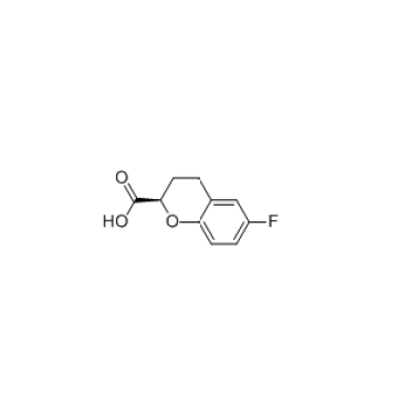 Intermediate of Nebivolol (R)-6-Fluoro-3,4-dihydro-2H-1-benzopyran-2-carboxylic acid 129101-37-7