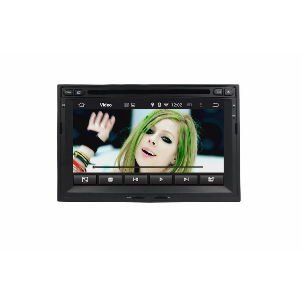 Peugeot model android car dvd player