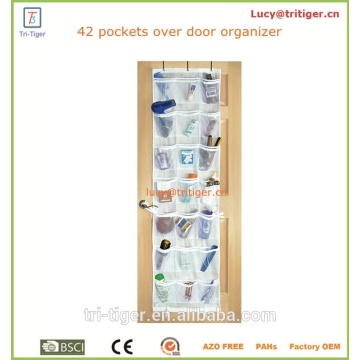 42 pockets over the door wall mesh pockets hanging shoe storage organizer