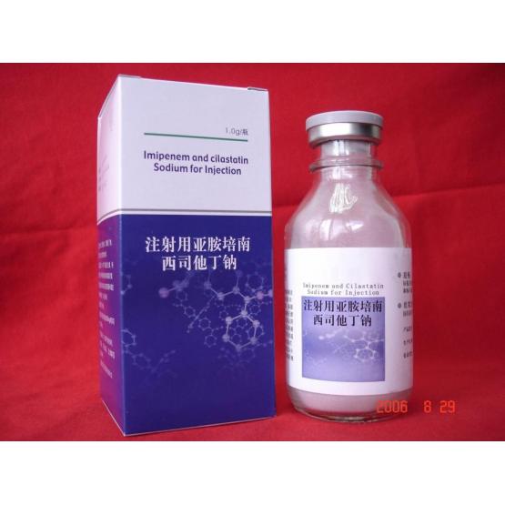 Imipenem and Cilastatin Sodium For injection 500mg+/500mg