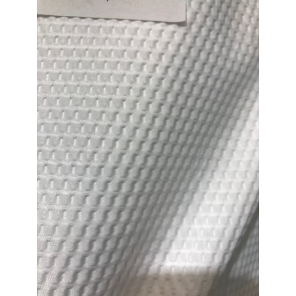 Polyester Seersucker White Microfiber Fabrics