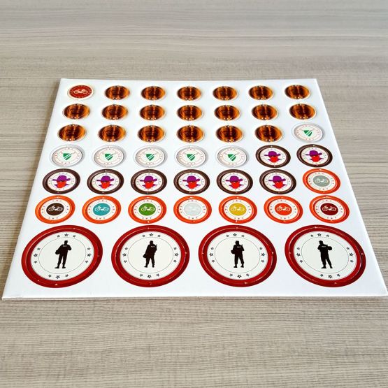 OEM printing logo table game board game pieces