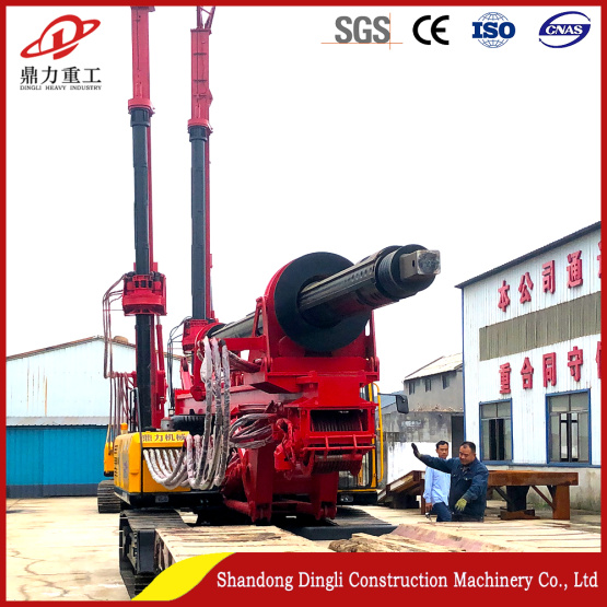 Lowest price spiral rawler hydraulic pile driver