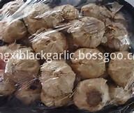 whole black garlic ..