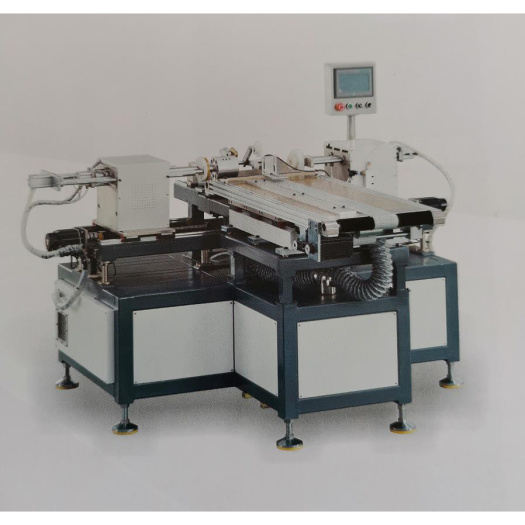 Automatic tank assembly paper tube labeling machine