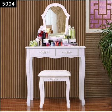 Factory Mirror Furniture Wooden Mirrored Dressing Table