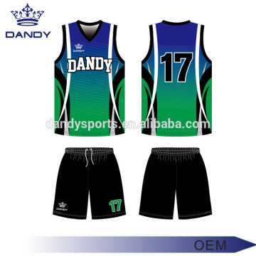 Custom Ombre Sublimated Basketball Kit
