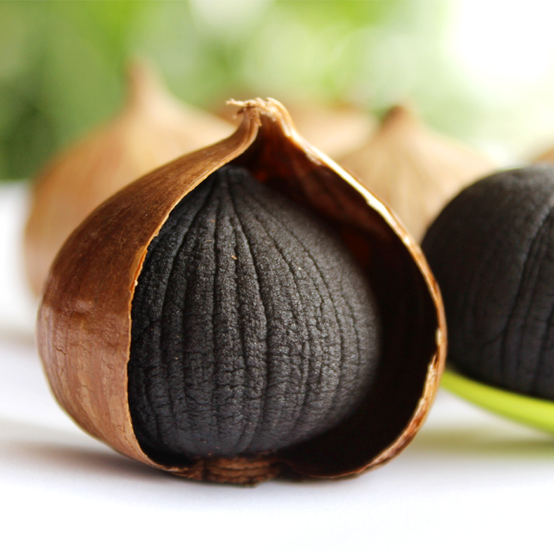 single black garlic