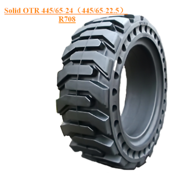Industrial OTR Solid Tire 445/65-24(445/65-22.5)R708