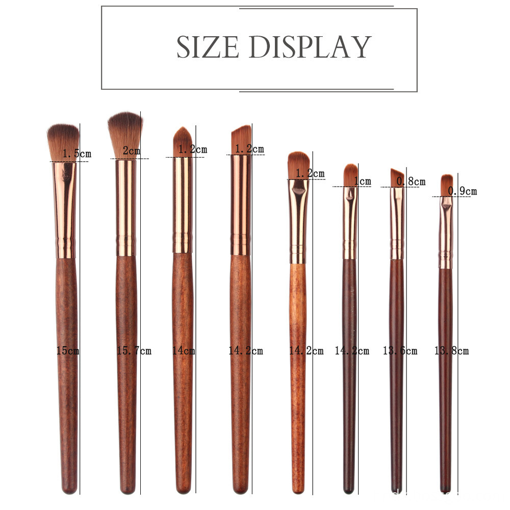 8 Pcs Eye Makeup Brushes Set 4