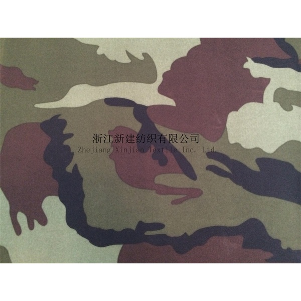 Polyester Taslon Camouflage Compound Fabric