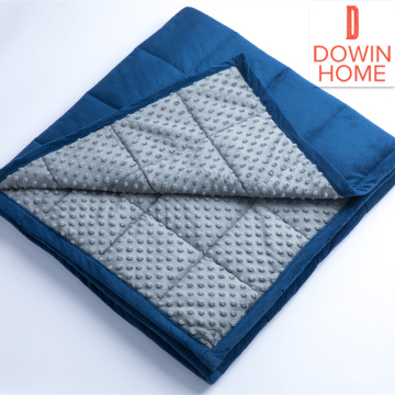 2020 New Design 100% Polyester Weighted Blanket