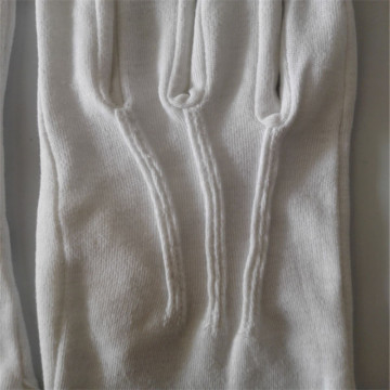 Organic White Cotton Uniform Waiters Gloves