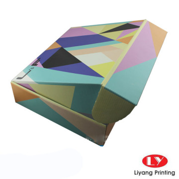 Color corrugated box packaging boxes