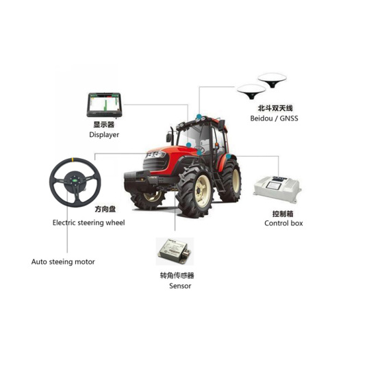 automatic steering motor for agri vehicles