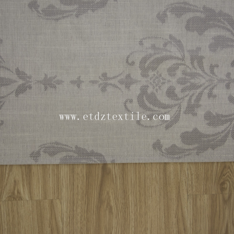 Grey color curtain fabric 6020#
