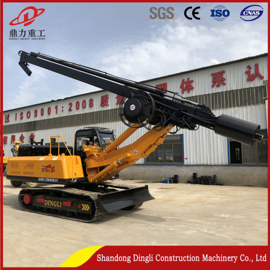 Dingli manufactures portable rotary drilling rigs