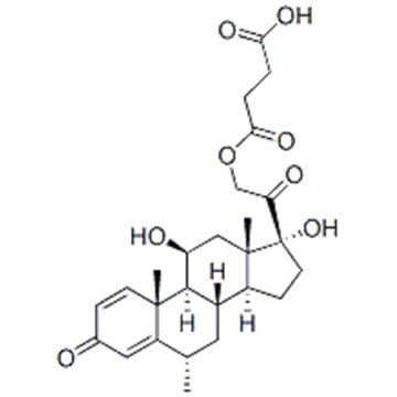 Methylprednisolone hemisuccinate CAS 2921-57-5
