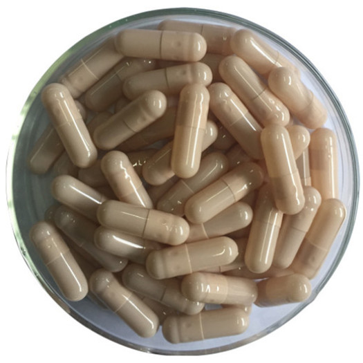 Health supplement hard empty gelatin capsule