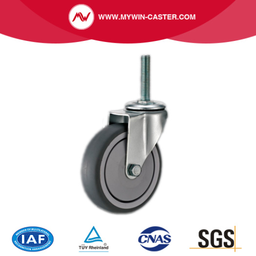Threaded Stem TPR Industrial Casters