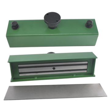 Precast concrete magnet box for shuttering panels