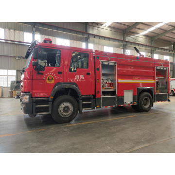 Factory Sale HOWO T5G 8000litres Fire Engines