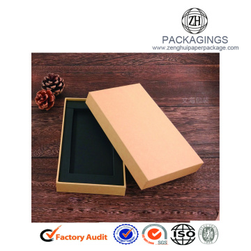 Paper cardboard cell phone casebox with lid