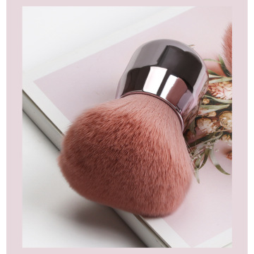 Round Loose Synthetic Hair Powder Brush