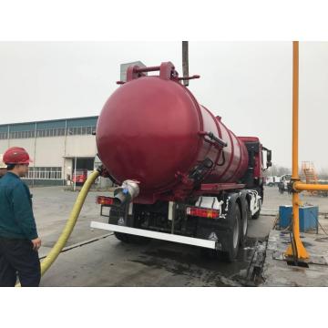 Vacuum Pump Sewage Suction Truck 18CBM