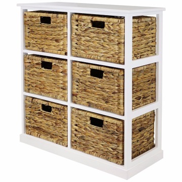 2x3 Storage Unit - 6 Drawer with Seagrass Baskets
2x3 Storage Unit - 6 Drawer with Seagrass Baskets