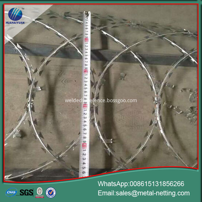 Anti Climb Flat Razor Wire