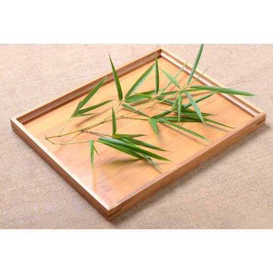 Customized size bamboo tray