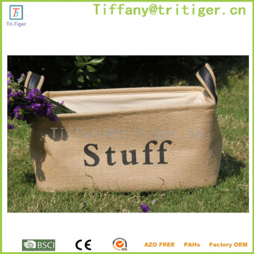 Customized Foldable storge box wholesale storage basket fabric Storage Basket