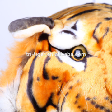 Cool Unisex Animal 3D Tiger Head Plush Cartoon Shoulders Bag Tiger Backpack