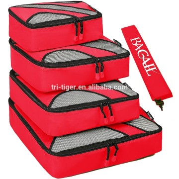 4pcs waterproof packing cube for travel