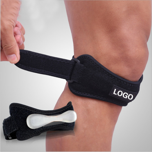 Special knee damping support belt for running